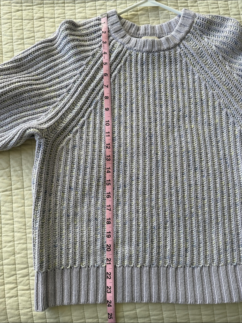 Universal Thread Lavender Ribbed Crewneck Sweater - Picture 6 of 6